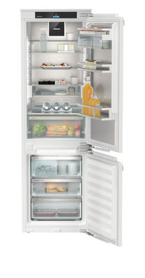 Combina frigorifica incorporabila Liebherr Peak No Frost ICNdi 5173, display-ului Touch & Swipe, IceMaker, BottleTimer