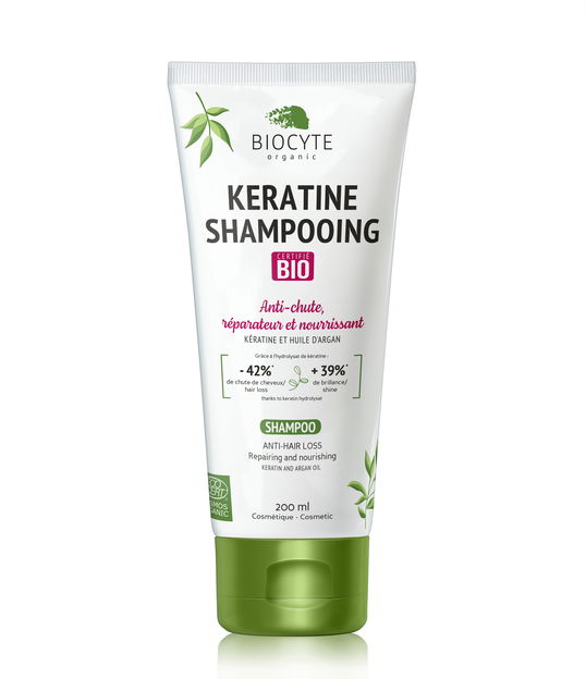 Sampon Anticadere cu Keratina, 200ML Biocyte
