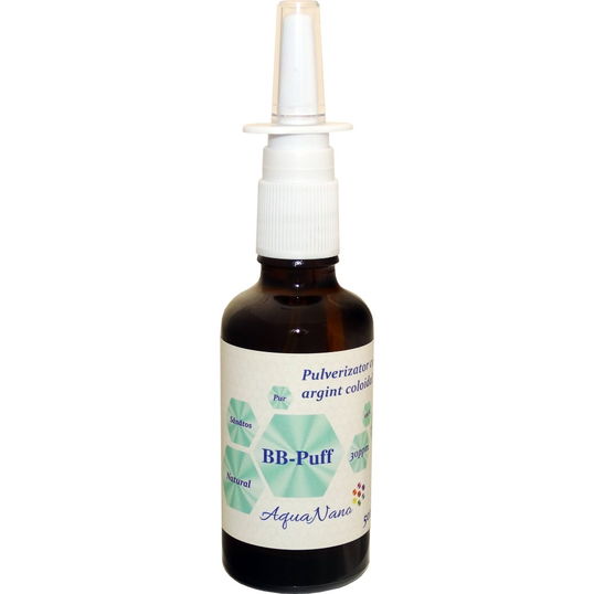 Spray Nazal, BB-Puff cu Argint Coloidal, 50ML Aghoras