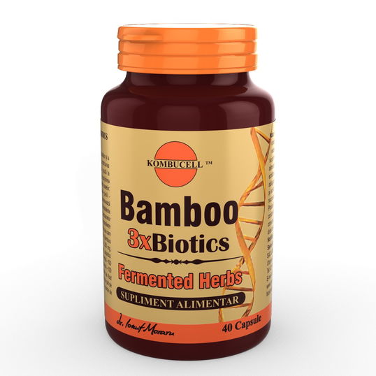 Bamboo 3xBiotics, 40 capsule Pro Natura