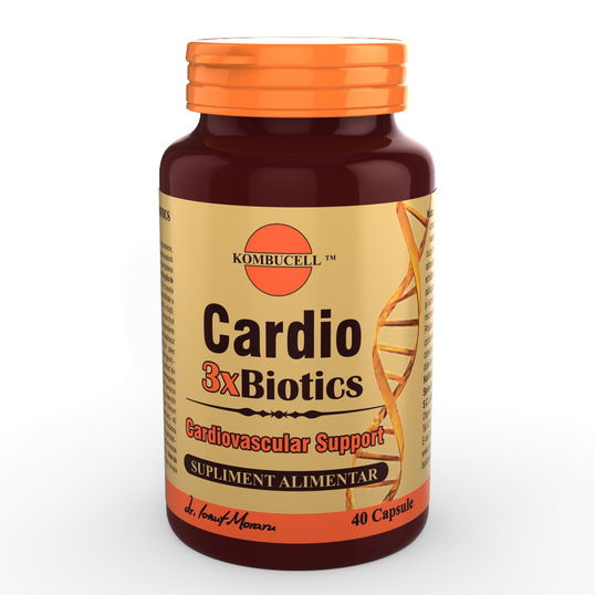 Cardio 3xBiotics, 40 capsule Pro Natura
