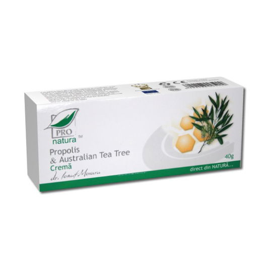 Crema cu Propolis si Tea Tree, 40g Pro Natura
