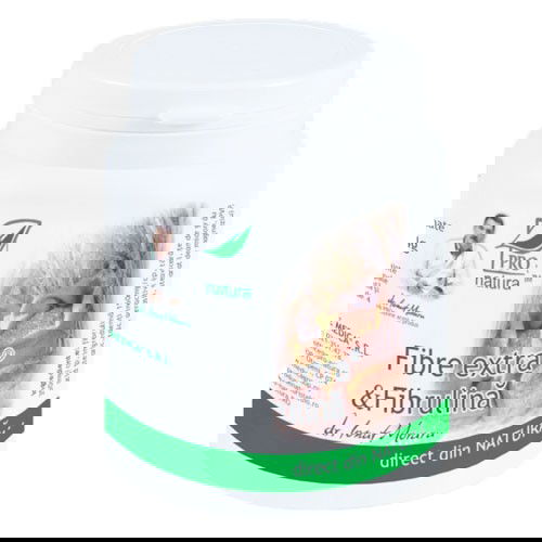 Fibre Extra si Fibrulina, 200 capsule Pro Natura