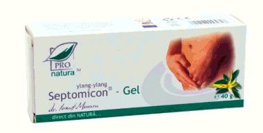 Gel Igiena Intima, Septomicon cu Ylang-Ylang, 40ML Pro Natura