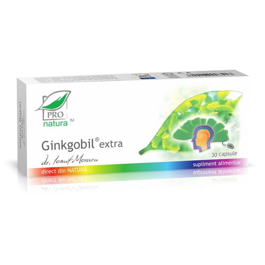 Ginkgobil Extra, 30 capsule Pro Natura
