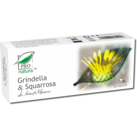 Grindella Squarrosa, 30 capsule Pro Natura