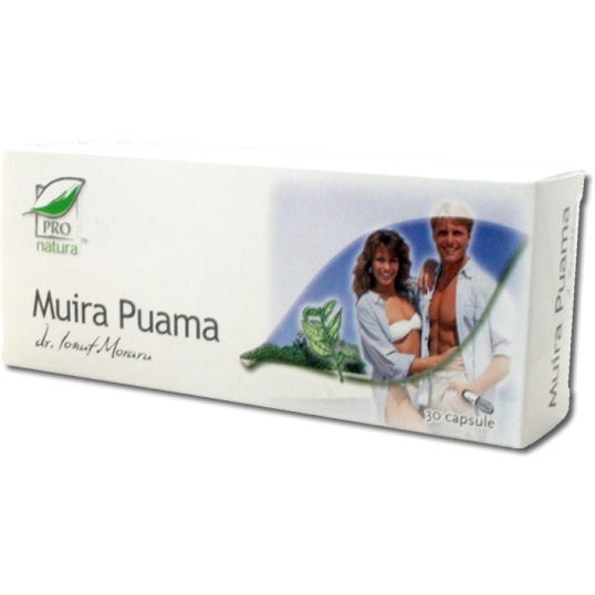 Muira Puama, 30 capsule Pro Natura