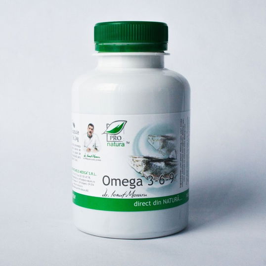Omega 3 6 9, 80 capsule Pro Natura