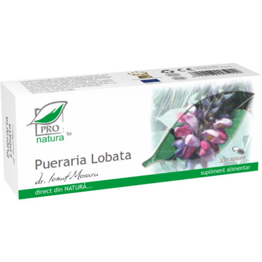 Pueraria Lobata, 30 capsule Pro Natura