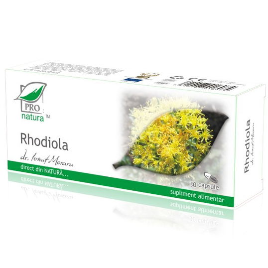 Rhodiola, 30 capsule Pro Natura