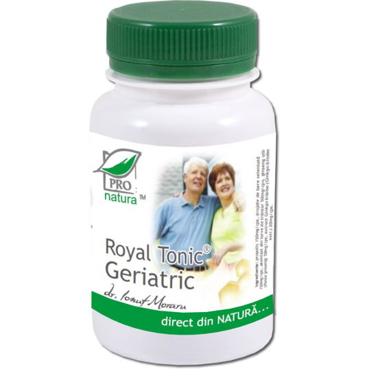 Royal Tonic Geriatric, 60 capsule Pro Natura
