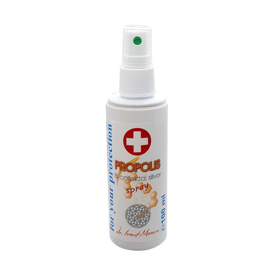 Spray cu Propolis si Argint Coloidal, 50ML Pro Natura