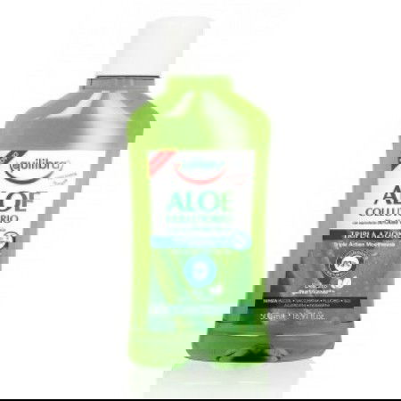 Apa de Gura cu Aloe Vera, tripla actiune, 500ML
