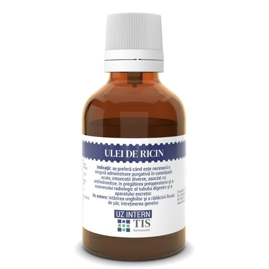 Ulei de Ricin, 25ML Tis Farmaceutic