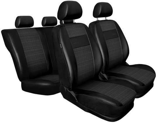 Huse Scaune BMW Seria 5 F11 Touring 2010-2017 dedicate din piele si material textil