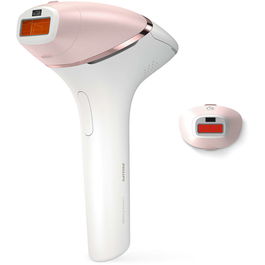 Epilator IPL Lumea BRI950/00, senzor Smartskin, utilizare cu sau fara fir, 250.000 impulsuri, accesoriu corp si fata, roz/alb