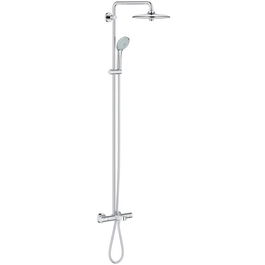 Sistem dus Grohe Euphoria 260, cu pipa cada, termostat, 3 jeturi, crom, 27475001