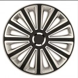 SET CAPACE ROTI 16 SILVERBLACK CU INEL CROMAT TREND