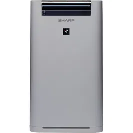 Purificator de aer cu umidificator Sharp UA-HG60E-L, 4 modele de filtrare, 6 senzori de praf, Plasmacluster Ion Technology, 48m², alb