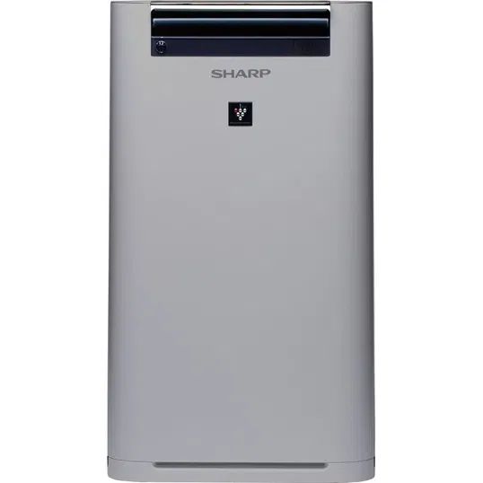 Purificator de aer cu umidificator Sharp UA-HG60E-L, 4 modele de filtrare, 6 senzori de praf, Plasmacluster Ion Technology, 48m², alb