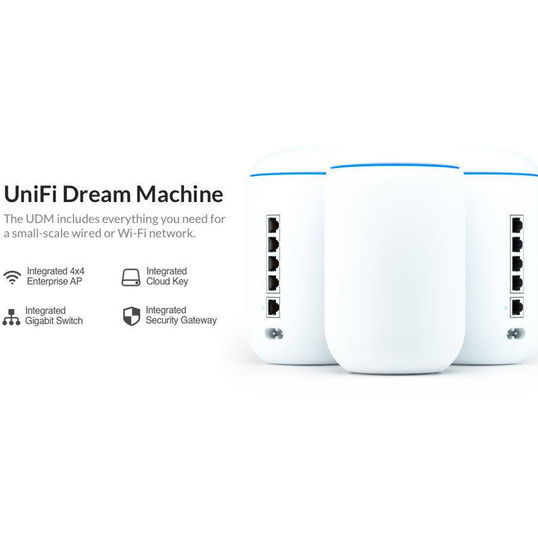 Access Point Wireless UniFi Dream Machine, Gigabit (Alb)