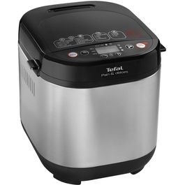 Masina de paine Tefal PF240 Pain & Delices, 700 W, 1000 g, 20 programe, negru/argintiu