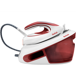 Statie de calcat Tefal SV8030E0 Express Anti-Calc, 2800 W, talpa Durilium, 6.2 bar, jet de abur 410g/min, rezervor apa 1.8 L, auto-off, Rosu