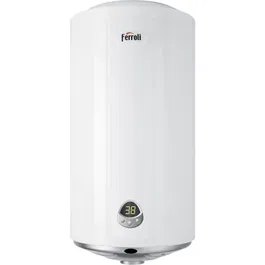 Boiler electric Ferroli TND Plus 80, 1500 W, 80 l, 3 trepte putere, panou comanda digital, functie Smart