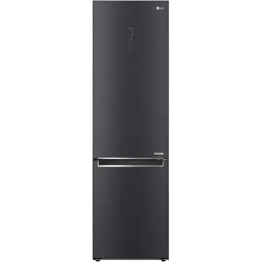 Combina frigorifica LG GBB92MCACP, 384 l, Clasa C, No Frost, Smart Diagnosis, Wi-Fi, H 203 cm, Negru
