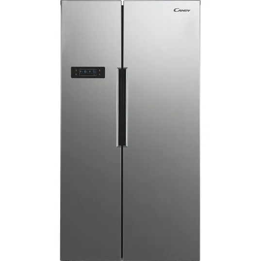 Frigider Side by side Candy CHSVN 174X, 521 l, Clasa E, No Frost, H 177 cm, Inox