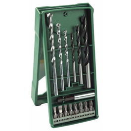 Set 15 accesorii biti, adaptor, burghie lemn si piatra