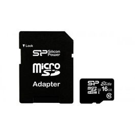 Card de memorie Siliconpower Micro SDHC 16GB Class 10 + Adapter