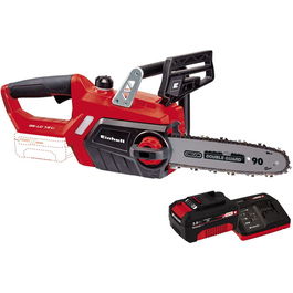 Drujba cu lant pe acumulator Einhell PXC GE-LC 18 Li Solo, 18 V, lama Oregon 25 cm + Starter Kit PXC 18V, 2.5Ah, max 720W