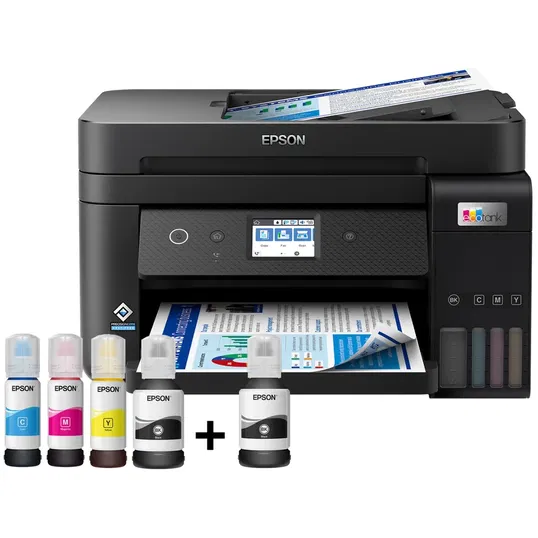 Multifunctional inkjet color Epson EcoTank CISS L6290, format A4, ADF, duplex