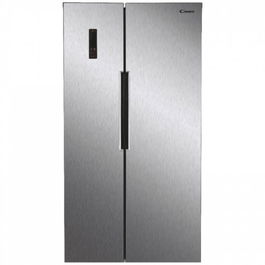 Side by side Candy CHSBSV 5172X, 436 L, H 1.77 m, clasa F, NoFrost, Inox