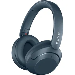 Casti Over the Ear Sony WHXB910NL, Extra Bass, Noise cancelling, Wireless, Bluetooth, Autonomie 30 ore, Microfon, Albastru