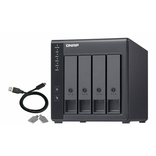 Direct Attached Storage TR-004, USB-C, 4 Bay, no HDD