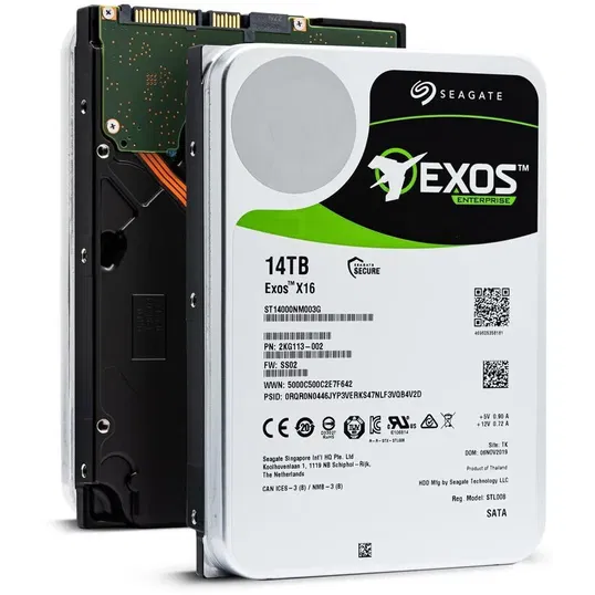 Hard Disk Exos X16, 14TB, SAS, 7200 RPM, 256MB
