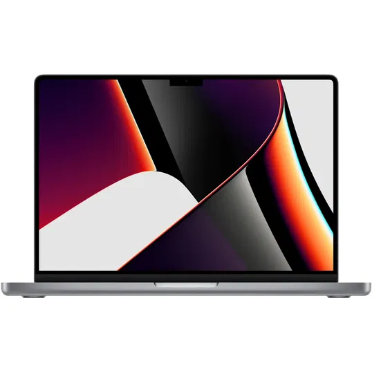Laptop Apple MacBook Pro 14 (2021) cu procesor Apple M1 Pro, 10 nuclee CPU and 16 nuclee GPU, 16GB, 1TB SSD, Space Grey, Int KB