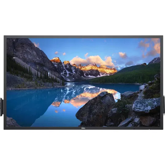 Monitor Interactive Touch LED IPS Dell 55'' 4K UHD, 60hZ, 9ms, Display Port, 3 x HDMI, USB-C, 4xUSB downstream, 3xUSB upstream, VESA, C5522QT