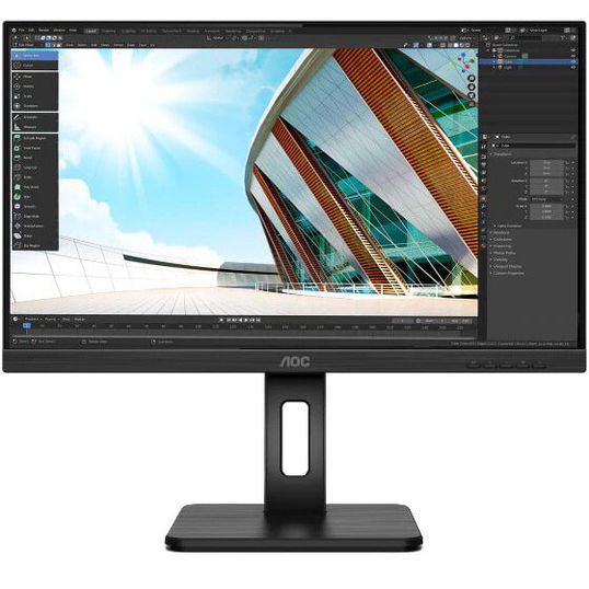 Monitor LED AOC Q27P2Q 27 inch 4 ms Negru 75 Hz