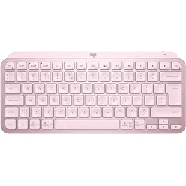 Tastatura iluminata Logitech MX Keys Mini, Wireless, layout US INTL, Rose