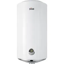 Boiler electric Ferroli TND Plus 100, 1500 W, 100 l, 3 trepte putere, panou comanda digital, functie Smart