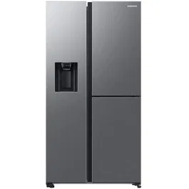 Side by Side Samsung RH68B8541S9/EF, 627 l, Full No Frost, Food Showcase, Twin Cooling Plus, Conversie Smart 5 in 1, Compresor Digital Inverter, Clasa E, Inox