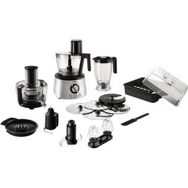 Robot de bucatarie Avance Collection HR7778/00, 1300 W, bol 3.4 l, blender 2.2 l, storcator de fructe si legume, 12 viteze + Pulse, inox