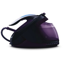 Statie de calcat PerfectCare Elite GC9650/80, 2400 W, talpa T-ionicGlide, 450 g/min, negru/mov