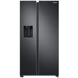 Side By Side Samsung RS68A8531B1/EF, 634 l, Full No Frost, Twin Cooling Plus, Conversie Smart 5 in 1, Compresor Digital Inverter, Non-Plumbing, Dozator apa, Clasa E, H 178 cm, Negru