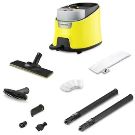 Aparat de curatat cu aburi Karcher SC 4 Deluxe EasyFix,2000W, 3.5bar, incalzire 4 min, Galben