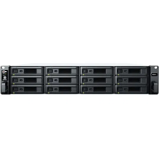 NAS RS2421+, 12 Bay-uri, Gigabit, Procesor AMD Ryzen V1500B, 2.2 GHz, 4 GB DDR4 ECC