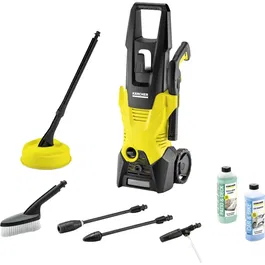 Aparat de spalat cu presiune Karcher K 3 Car & Home T150 EU, 1600 W, 120 bar, 380 l/h + Detergent terase si curti + Detergent auto